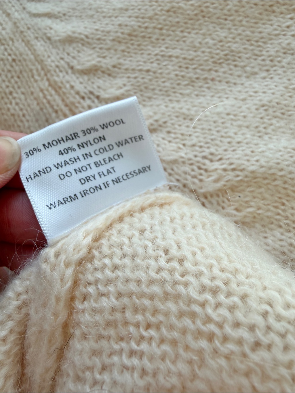 Every Other Thursday Mohair Knit Sweater Small — image 5 of 8